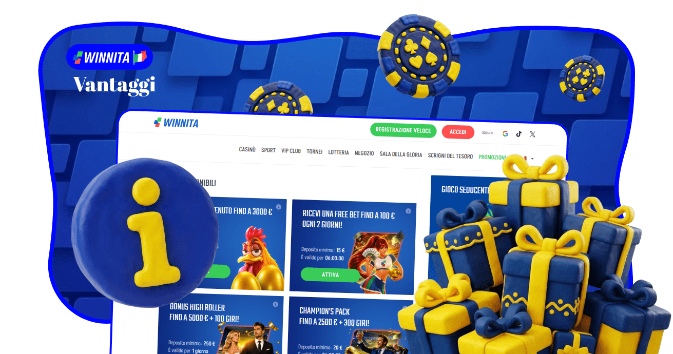 Ottenere un bonus al Casinò Winnita ha i suoi vantaggi
