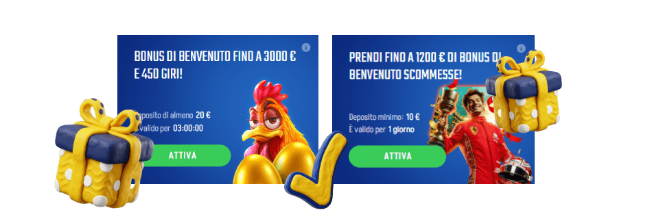 Ottieni un bonus di benvenuto al Casinò Winnita Italia