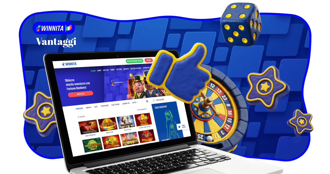 Ci sono molti vantaggi nel casinò online Winnita Italia